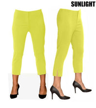 Load image into Gallery viewer, 23&quot; Inseam Pull-on Capri-Length Pant &quot;Sidney&quot;
